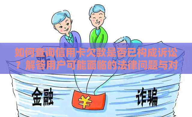 如何查询信用卡欠款是否已构成诉讼？解答用户可能面临的法律问题与对策