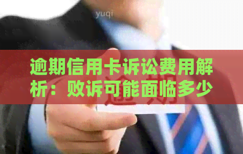 逾期信用卡诉讼费用解析：败诉可能面临多少钱的律师费及开庭后果？