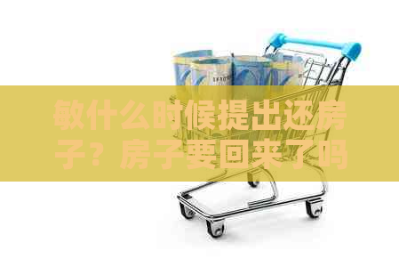 敏什么时候提出还房子？房子要回来了吗？开庭时间及背后情况