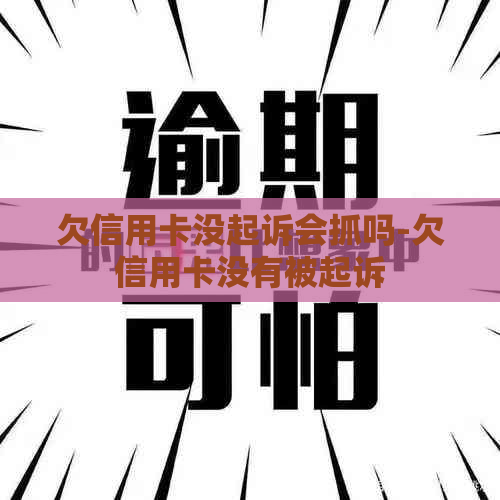 欠信用卡没起诉会抓吗-欠信用卡没有被起诉