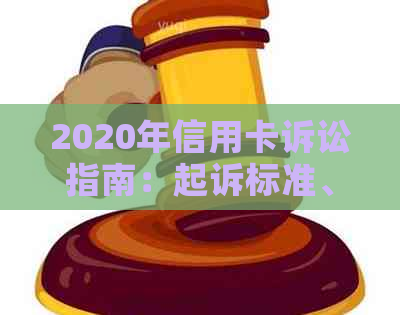 2020年信用卡诉讼指南：起诉标准、程序及注意事项，解答用户所有疑问