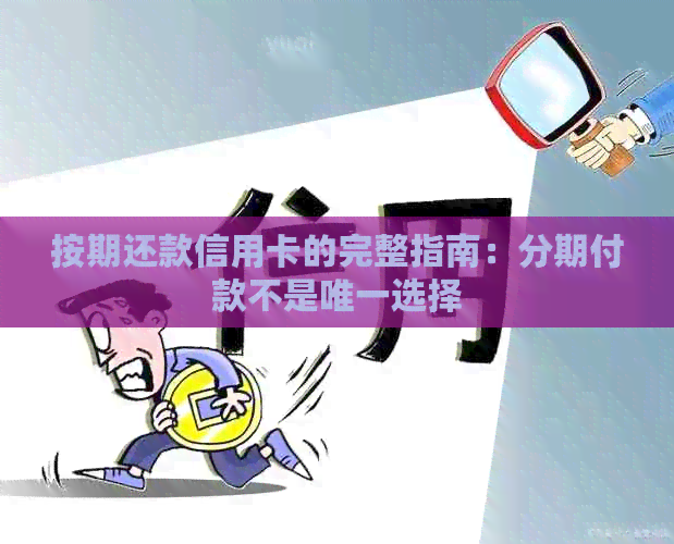 按期还款信用卡的完整指南：分期付款不是唯一选择