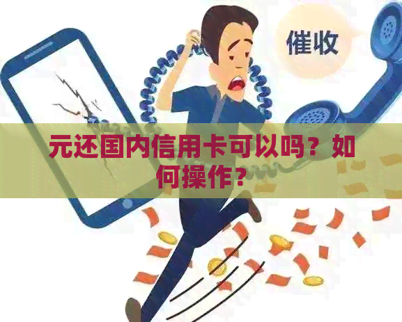 元还国内信用卡可以吗？如何操作？