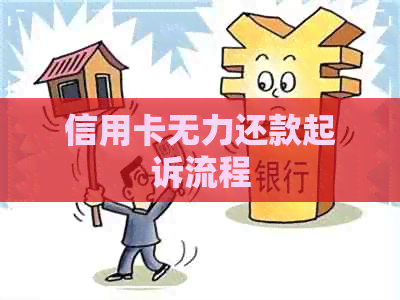 信用卡无力还款起诉流程