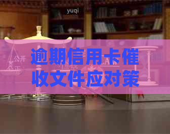 逾期信用卡文件应对策略：完整处理步骤详解