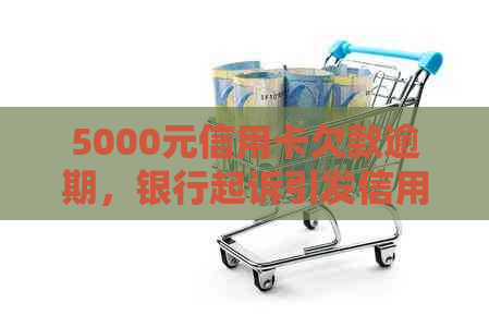 5000元信用卡欠款逾期，银行起诉引发信用危机