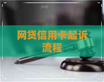 网贷信用卡起诉流程