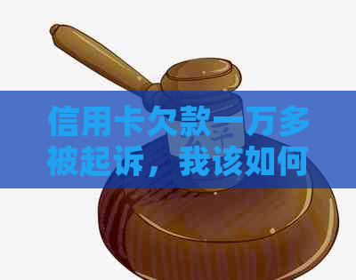 信用卡欠款一万多被起诉，我该如何应对？解决用户可能搜索的相关问题