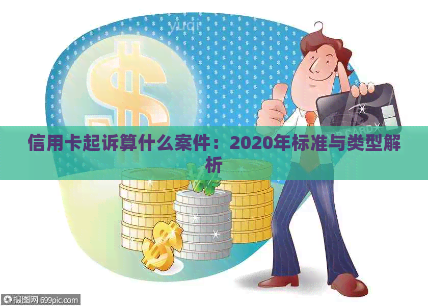 信用卡起诉算什么案件：2020年标准与类型解析