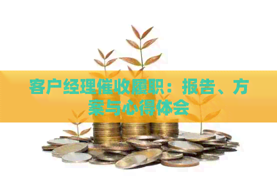 客户经理履职：报告、方案与心得体会