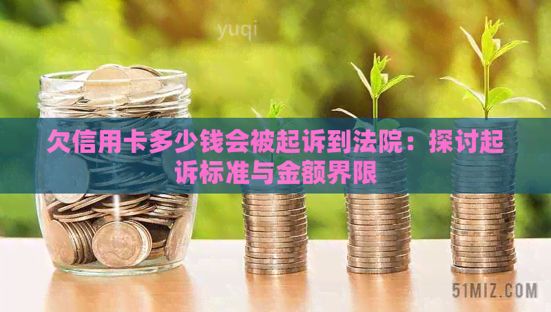 欠信用卡多少钱会被起诉到法院：探讨起诉标准与金额界限