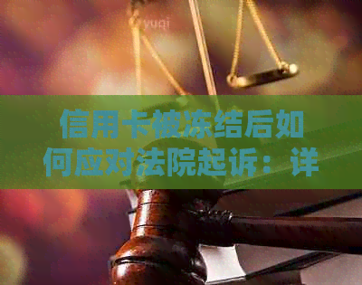 信用卡被冻结后如何应对法院起诉：详细步骤与建议