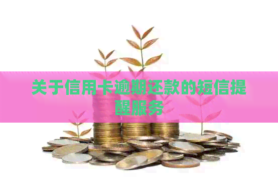关于信用卡逾期还款的短信提醒服务