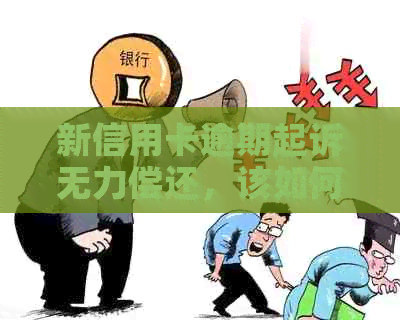 新信用卡逾期起诉无力偿还，该如何解决？