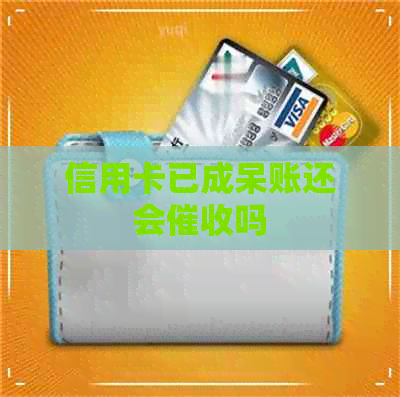 信用卡已成呆账还会吗