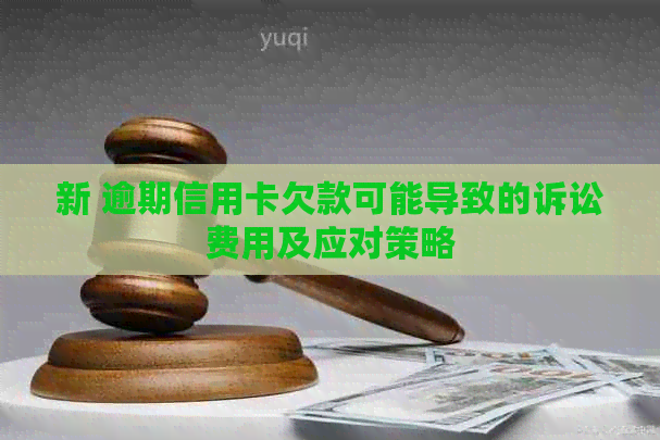 新 逾期信用卡欠款可能导致的诉讼费用及应对策略