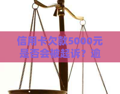 信用卡欠款5000元是否会被起诉？逾期还款的后果及应对方法大揭秘！