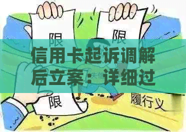 信用卡起诉调解后立案：详细过程、可能结果及如何应对的全面指南