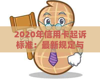 2020年信用卡起诉标准：最新规定与明年起诉预测