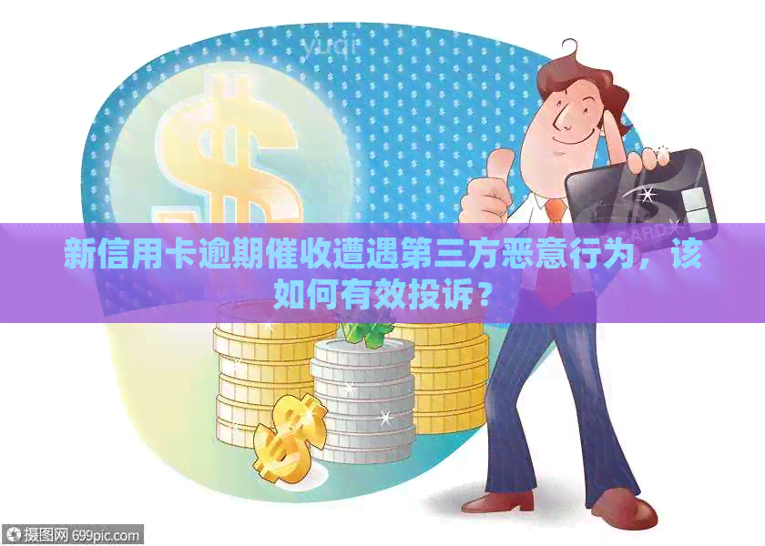 新信用卡逾期遭遇第三方恶意行为，该如何有效投诉？