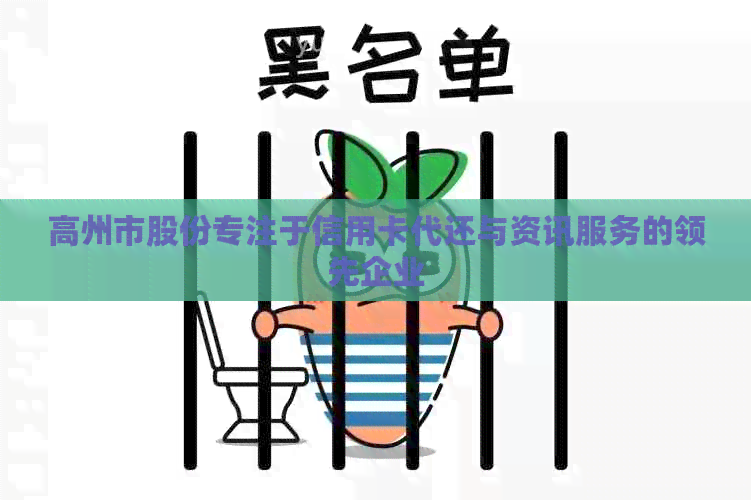 高州市股份专注于信用卡代还与资讯服务的领先企业