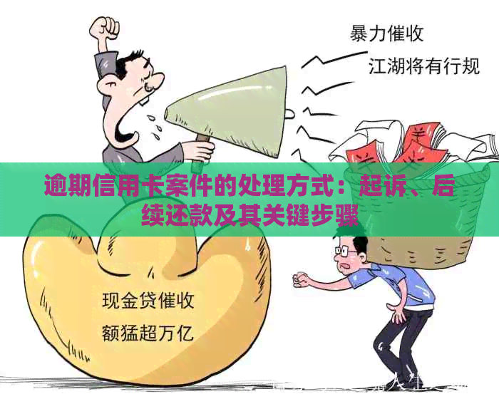 逾期信用卡案件的处理方式：起诉、后续还款及其关键步骤