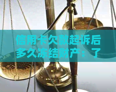 信用卡欠款起诉后多久冻结财产：了解法律程序与时间线