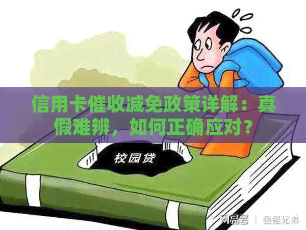 信用卡减免政策详解：真假难辨，如何正确应对？