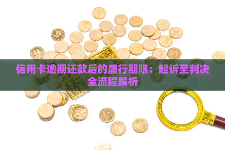 信用卡逾期还款后的履行期限：起诉至判决全流程解析