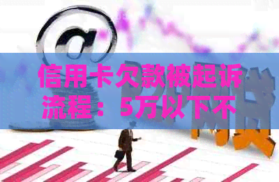 信用卡欠款被起诉流程：5万以下不予立案，整个过程需要多久？