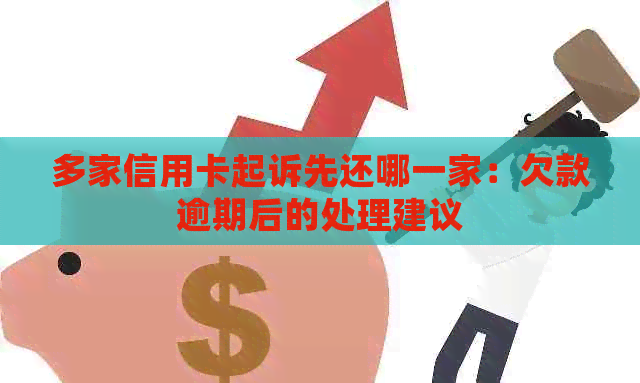 多家信用卡起诉先还哪一家：欠款逾期后的处理建议