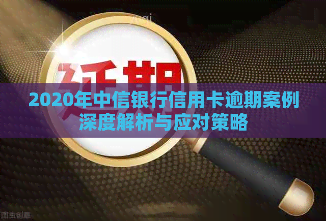 2020年中信银行信用卡逾期案例深度解析与应对策略