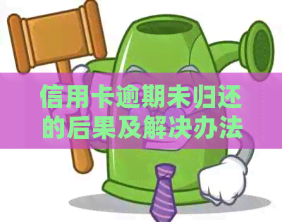 信用卡逾期未归还的后果及解决办法：起诉、信用记录影响与如何规划还款