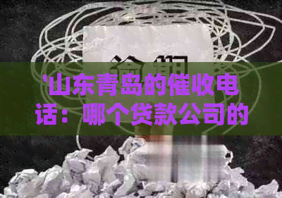 '山东青岛的电话：哪个贷款公司的联系方式？'