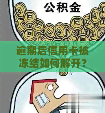 逾期后信用卡被冻结如何解开？