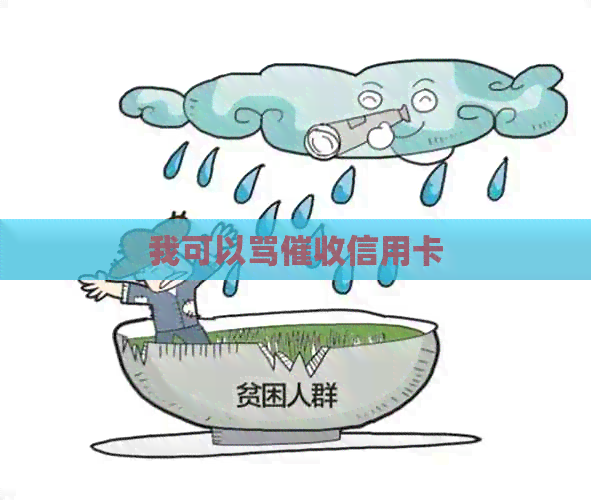 我可以骂信用卡