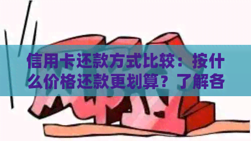 信用卡还款方式比较：按什么价格还款更划算？了解各种选项并做出明智选择