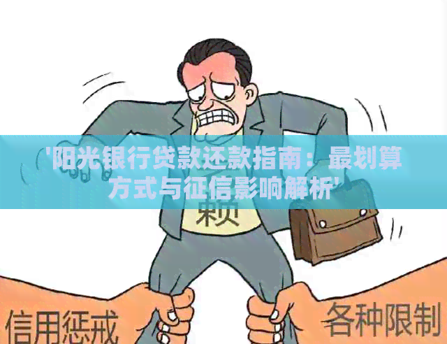 '阳光银行贷款还款指南：最划算方式与影响解析'