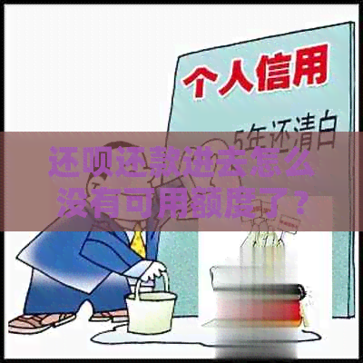 还款还款进去怎么没有可用额度了？这是怎么回事？