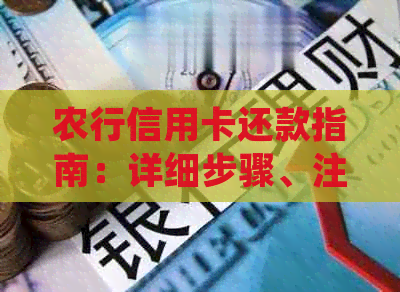 农行信用卡还款指南：详细步骤、注意事项与常见问题解答