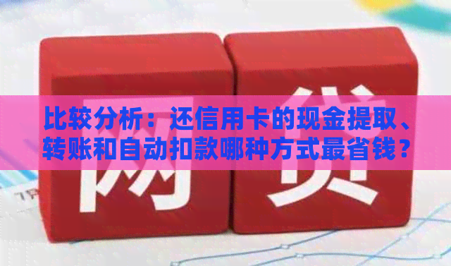 比较分析：还信用卡的现金提取、转账和自动扣款哪种方式最省钱？