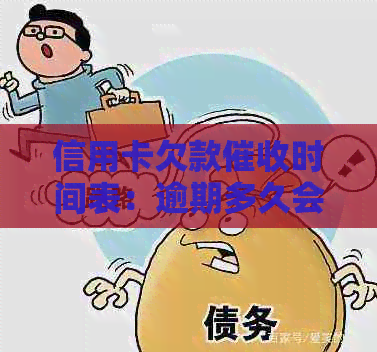 信用卡欠款时间表：逾期多久会被追讨？