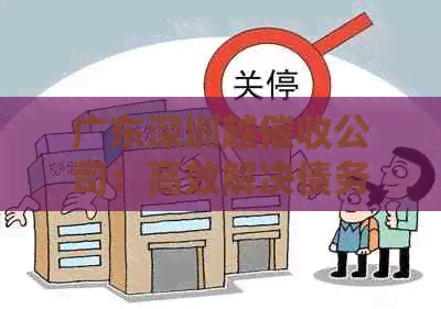 广东深圳越公司：高效解决债务问题