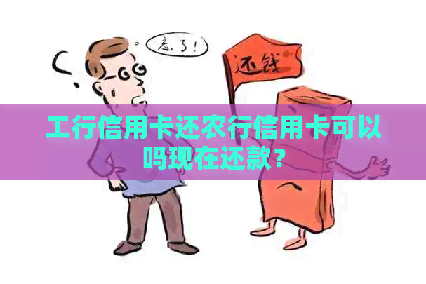 工行信用卡还农行信用卡可以吗现在还款？