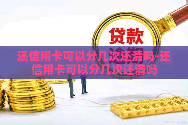 还信用卡可以分几次还清吗-还信用卡可以分几次还清吗