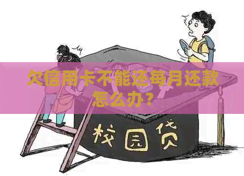 欠信用卡不能还每月还款怎么办？