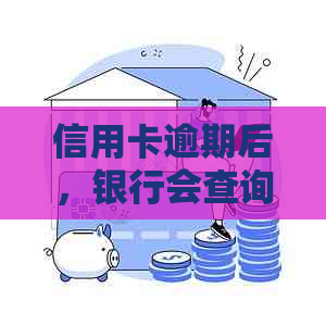 信用卡逾期后，银行会查询详细的消费账单及个人信息进行吗？