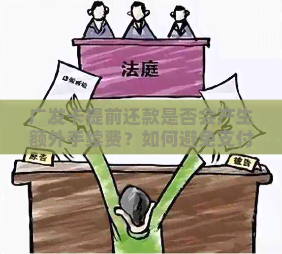 广发卡提前还款是否会产生额外手续费？如何避免支付剩余手续费？