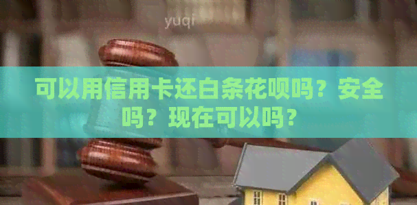 可以用信用卡还白条花呗吗？安全吗？现在可以吗？