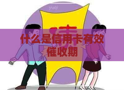 什么是信用卡有效期